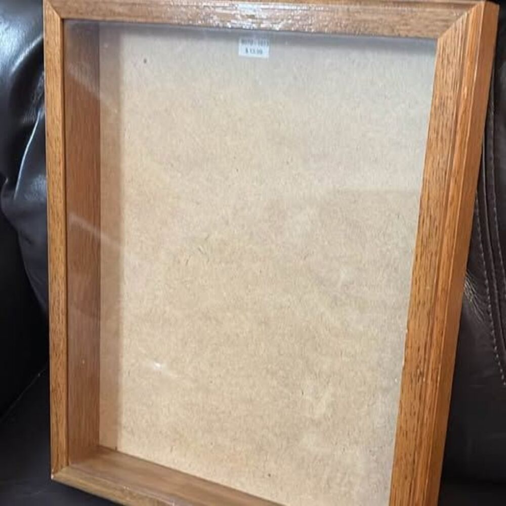 Wooden Shadow Box Picture Frame
